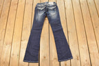 Vintage Deadstock Y2K Miss Me Bedazzled Low Rise Jeans Women's Size 26x31