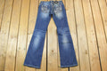 Vintage Y2K Miss Me Bedazzled Low Rise Jeans Size 26x31