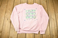 Vintage 1980 Cute Heart Graphic Raglan Crewneck