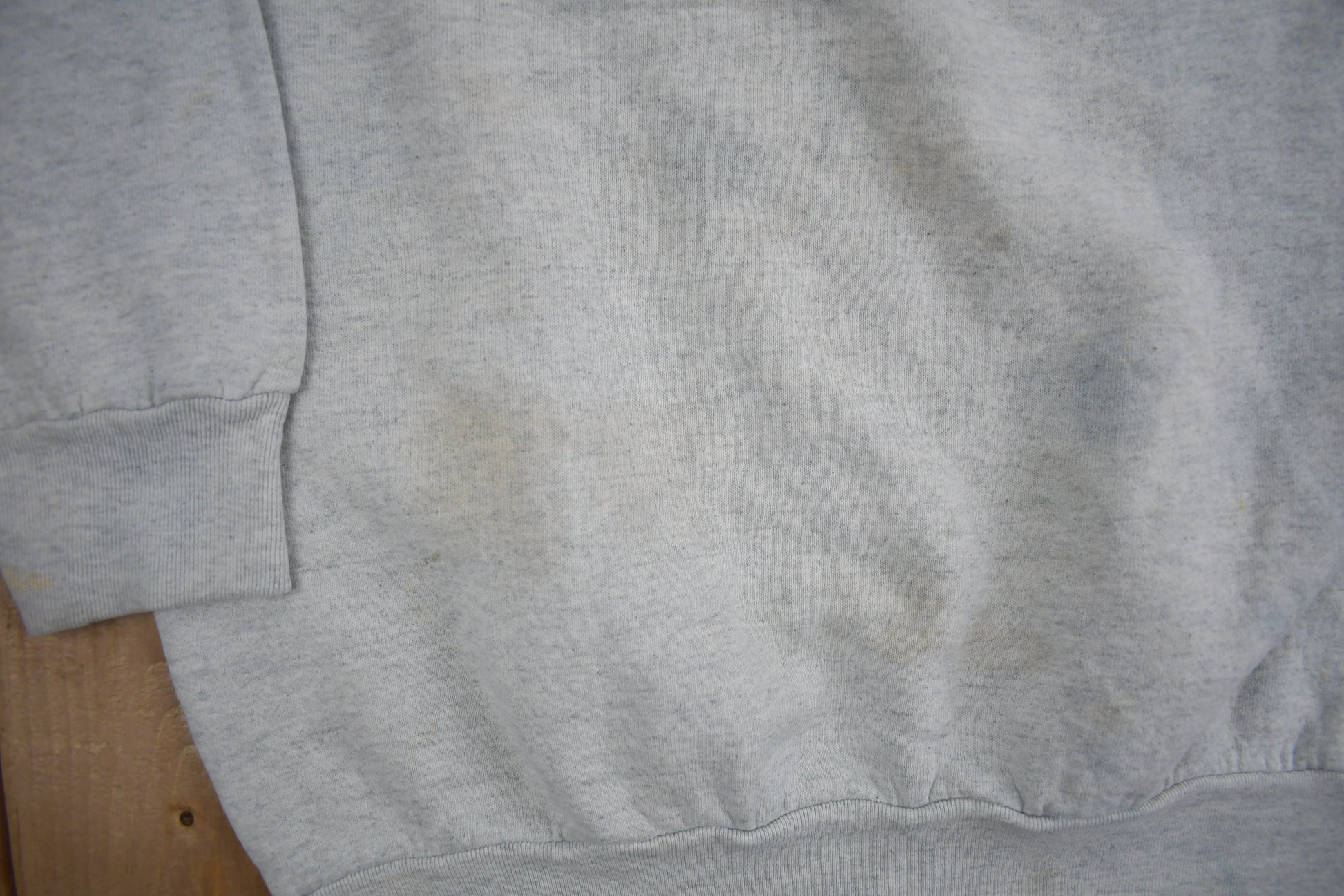 Vintage 1984 Share The Earth Raglan Crewneck Sweatshirt / 80s Crewneck / Made In USA / Earth Day