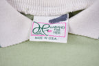 Vintage 1990s Floral Collared Crewneck Sweatshirt