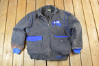 Vintage 1990s Buffalo Blues University Denim NCAA Jacket