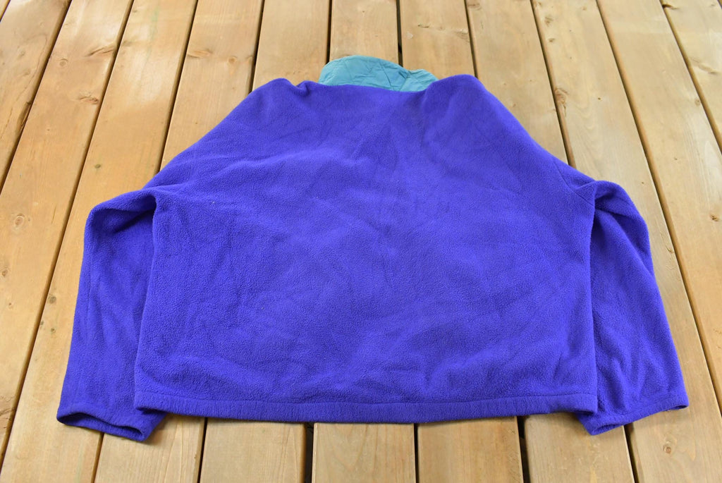 Vintage 1980s Eastern Mountain Sports EMS T Snap Fleece Sweater Men's XL /