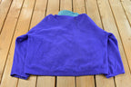 Vintage 1980s Eastern Mountain Sports EMS T Snap Fleece Sweater Men's XL /