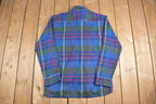 Vintage 1980s Back Packer Plaid Button Up Shirt