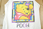 Vintage 1990s Disney Pooh Bear Cartoon Promo Tank Top Mens L