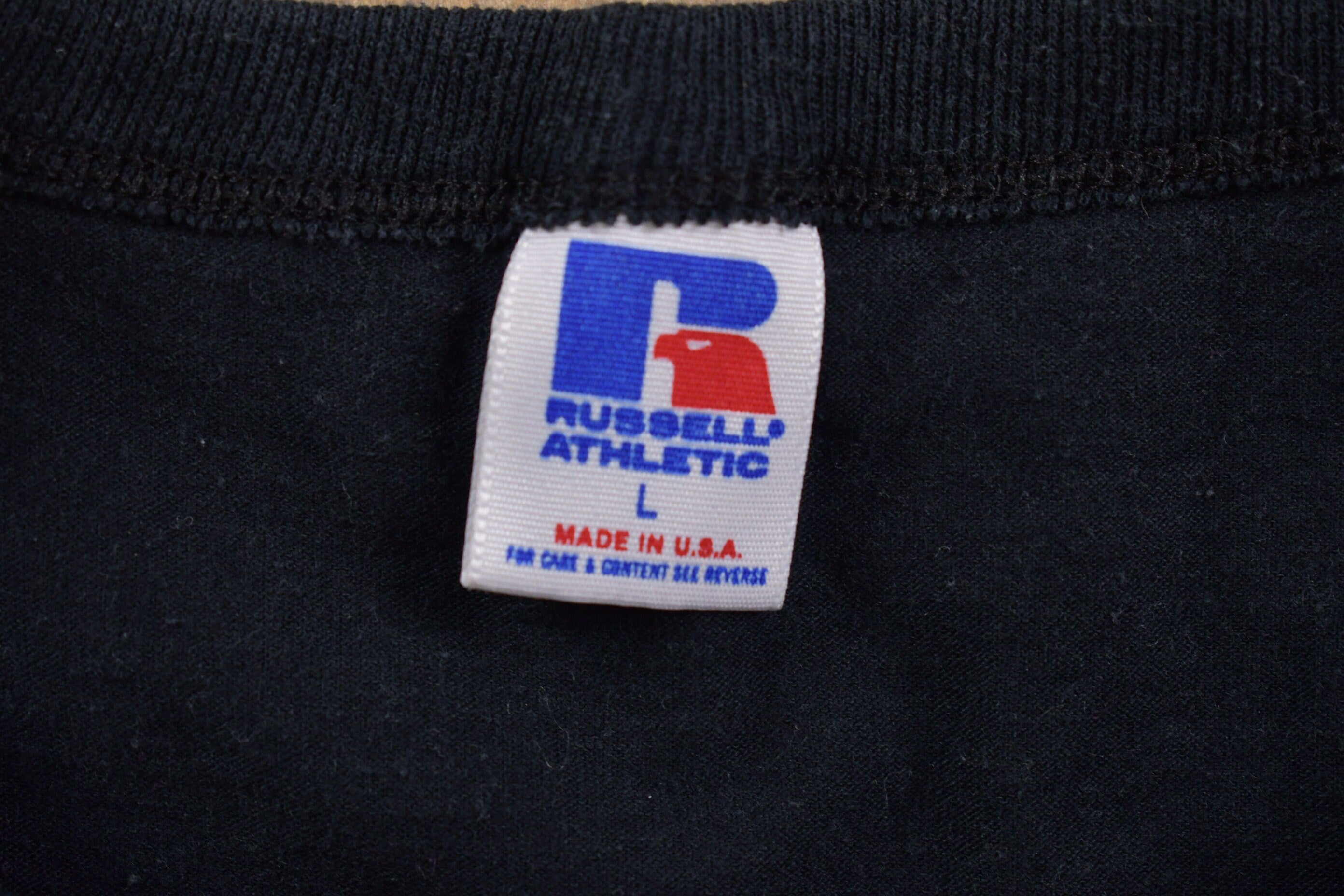 Vintage 1990s Russell Athletics CJ's Lounge Graphic T-Shirt