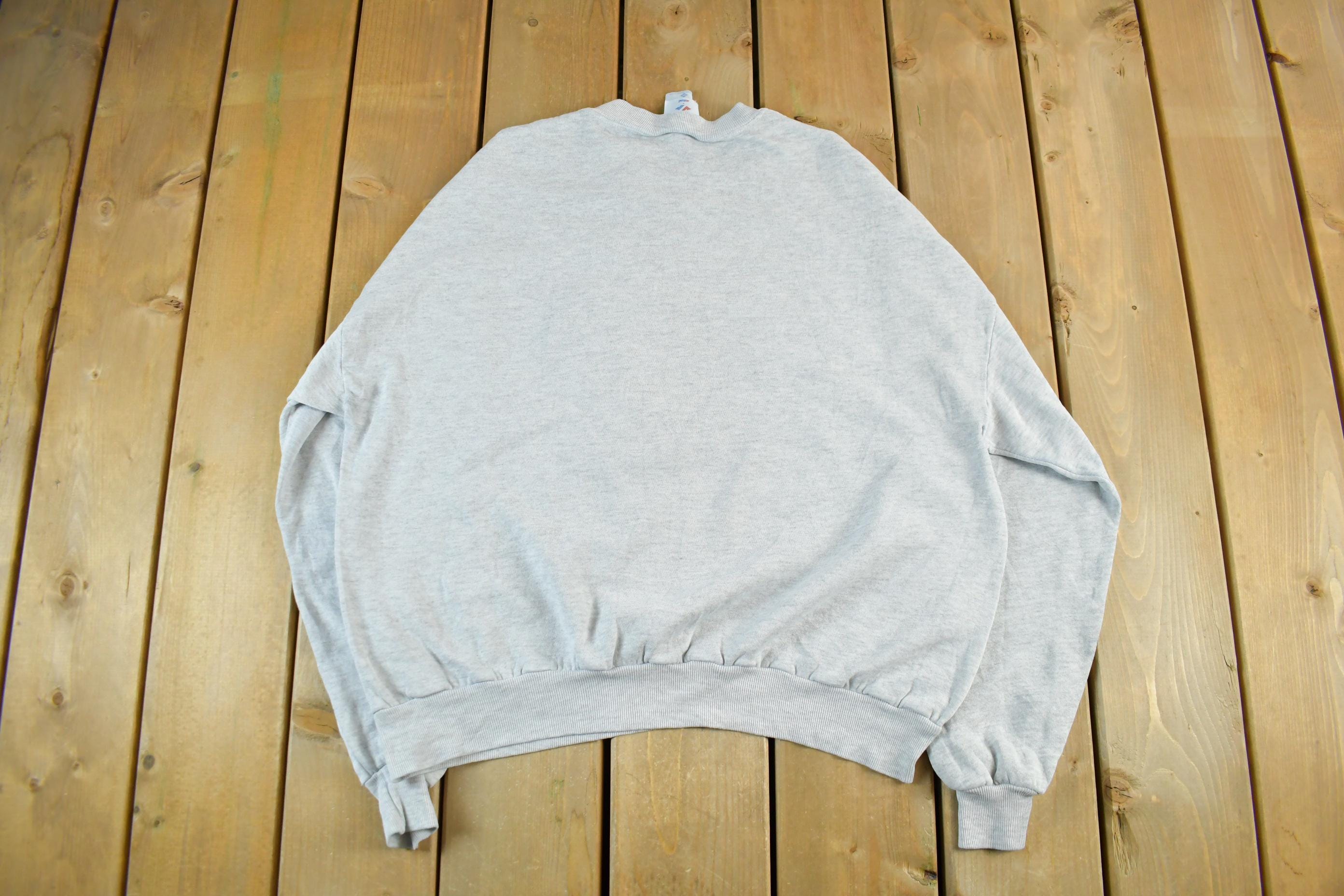 Vintage 1990s Casino Gambling Embroidered Crewneck Sweatshirt Men's Large