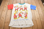 Vintage 1990s Disney Snow White Grumpy Dwarf Graphic T Shirt  Vintage T Shirt  Streetwear  Graphic Tee  Single Stitch  Made In USA