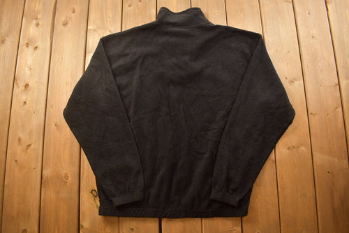 Vintage 1990s ESPN The Magazine Fleece Sweater / Outdoorsman / 90s Sweater / Streetwear / Hiking / Fleece Zip up