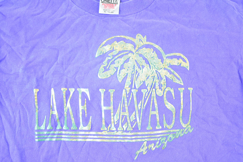 Vintage 1990s Lake Havasu Arizona Souvenir T-Shirt Mens XL