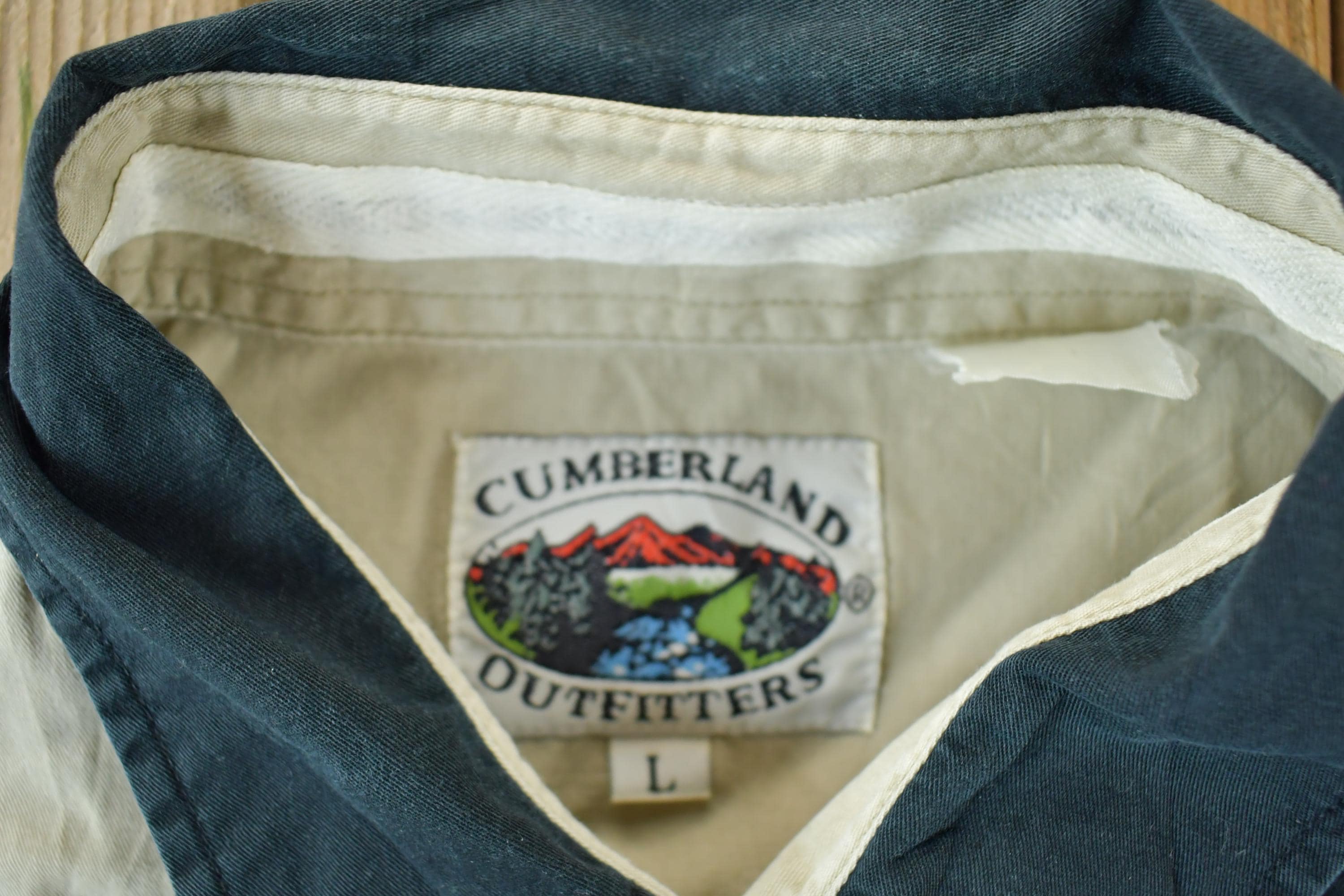 Vintage 90s Cumberland Outfitters Western Button Up Shirt