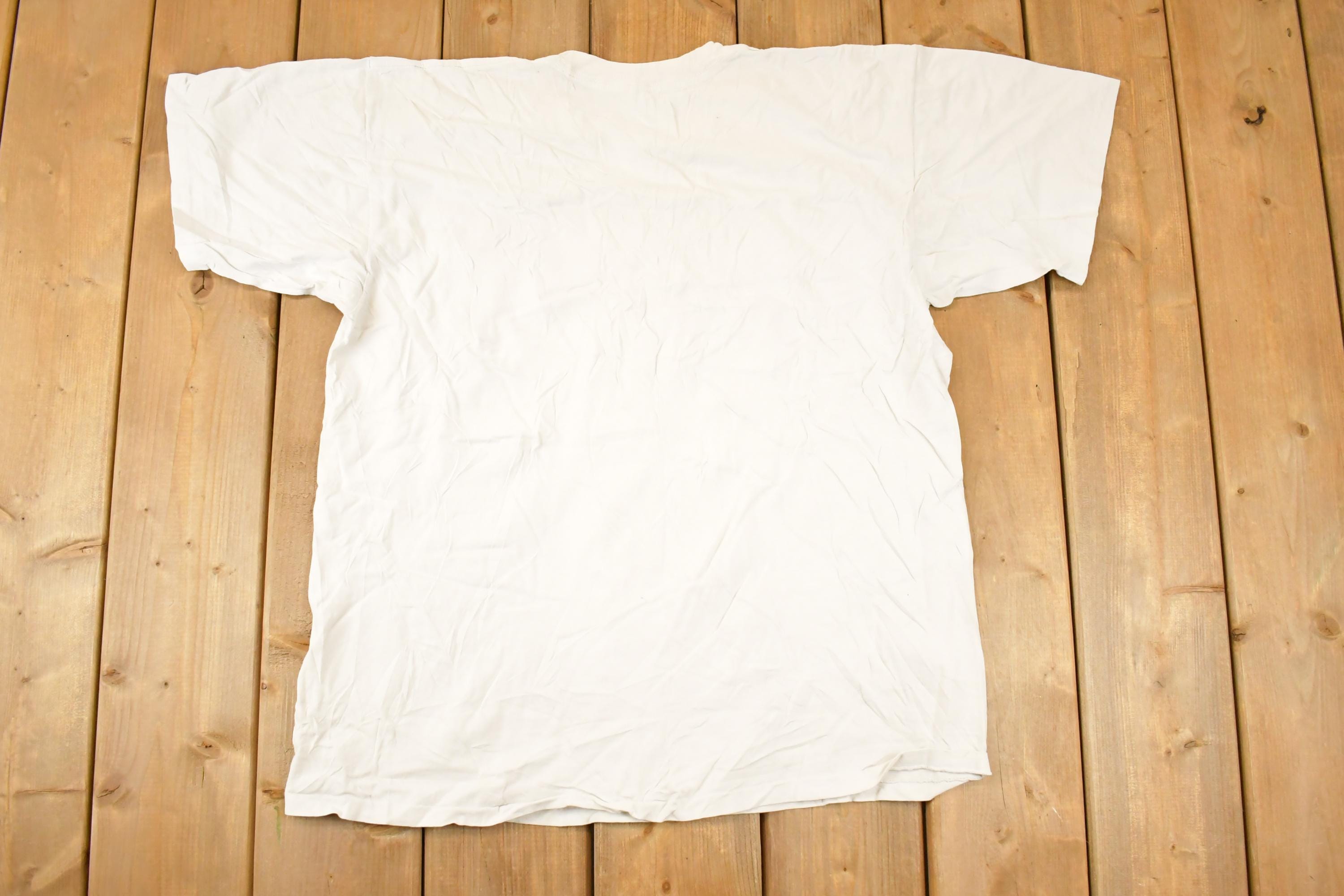 Vintage 1990s Tennessee River Roanoke Virginia Souvenir Travel T-Shirt Men's L