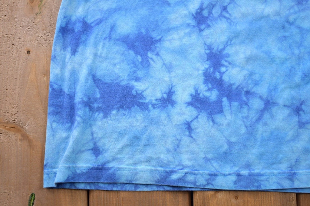 Vintage 1990s Costa Rica Butterfly Tye Dye Graphic T-Shirt
