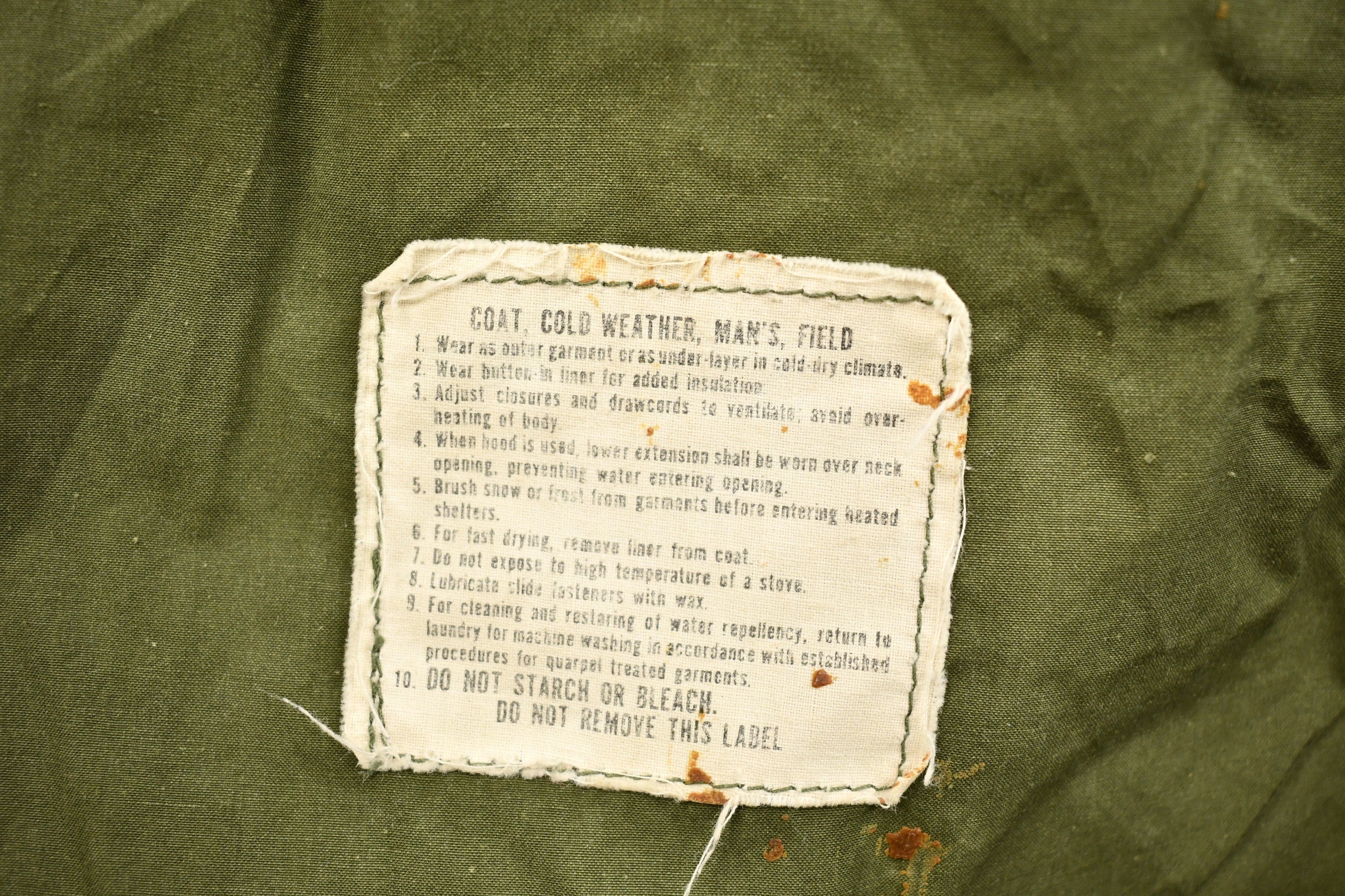 Vintage 2000 Military Cold Weather Field Coat