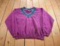 Vintage 1990s Dockers Embroidered V-Neck Sweatshirt