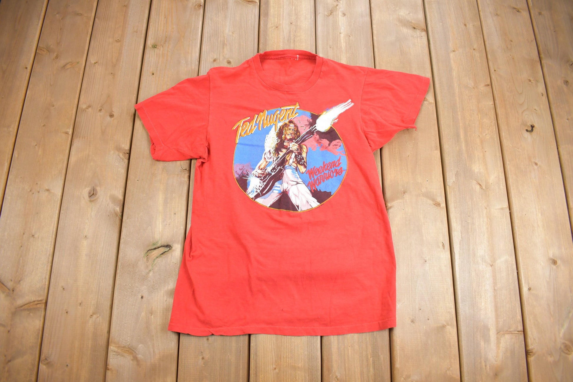 Vintage 1979 Ted Nugent Weekend Warriors Band T-shirt