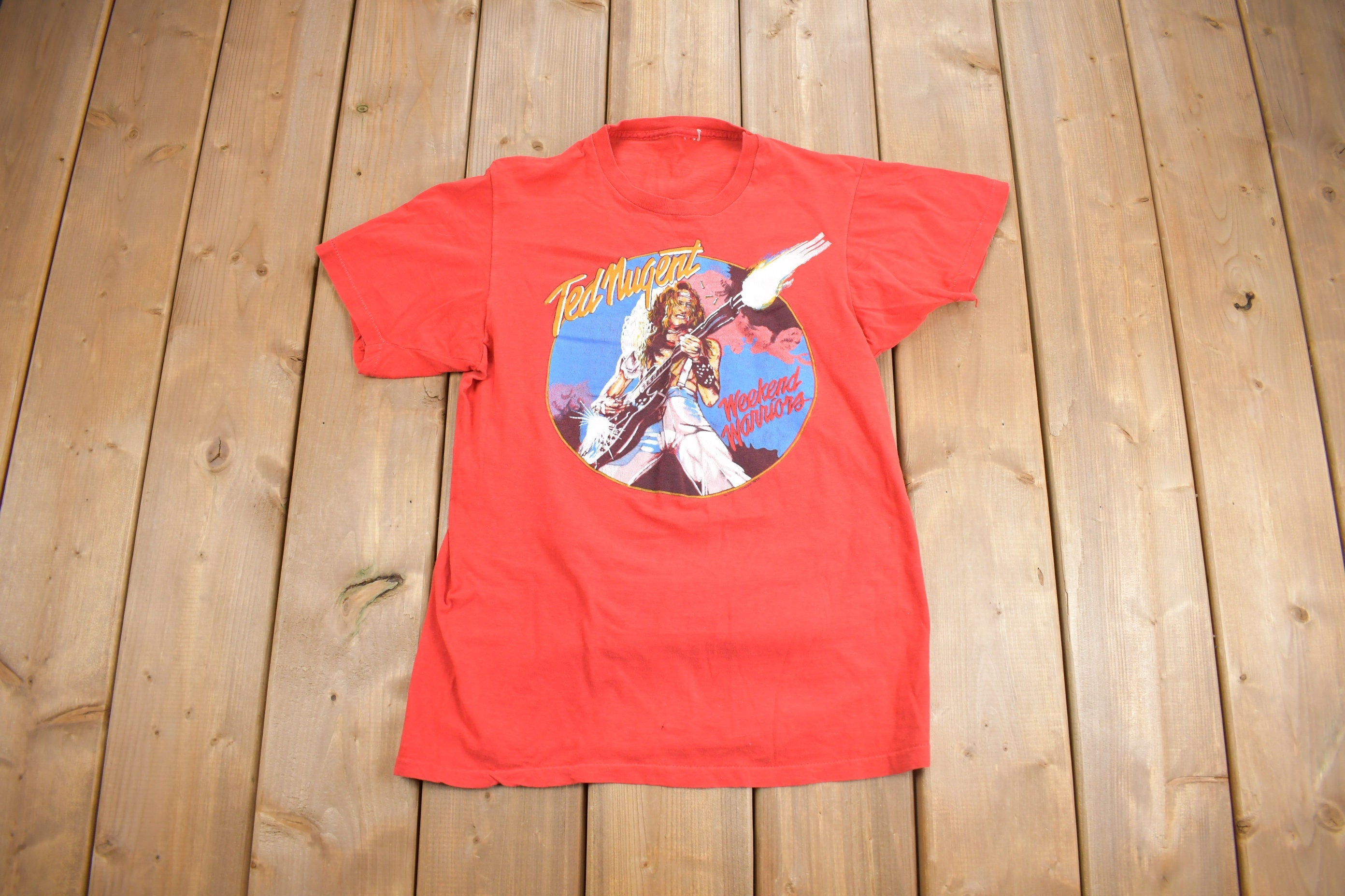 Vintage 1979 Ted Nugent Weekend Warriors Band T-shirt