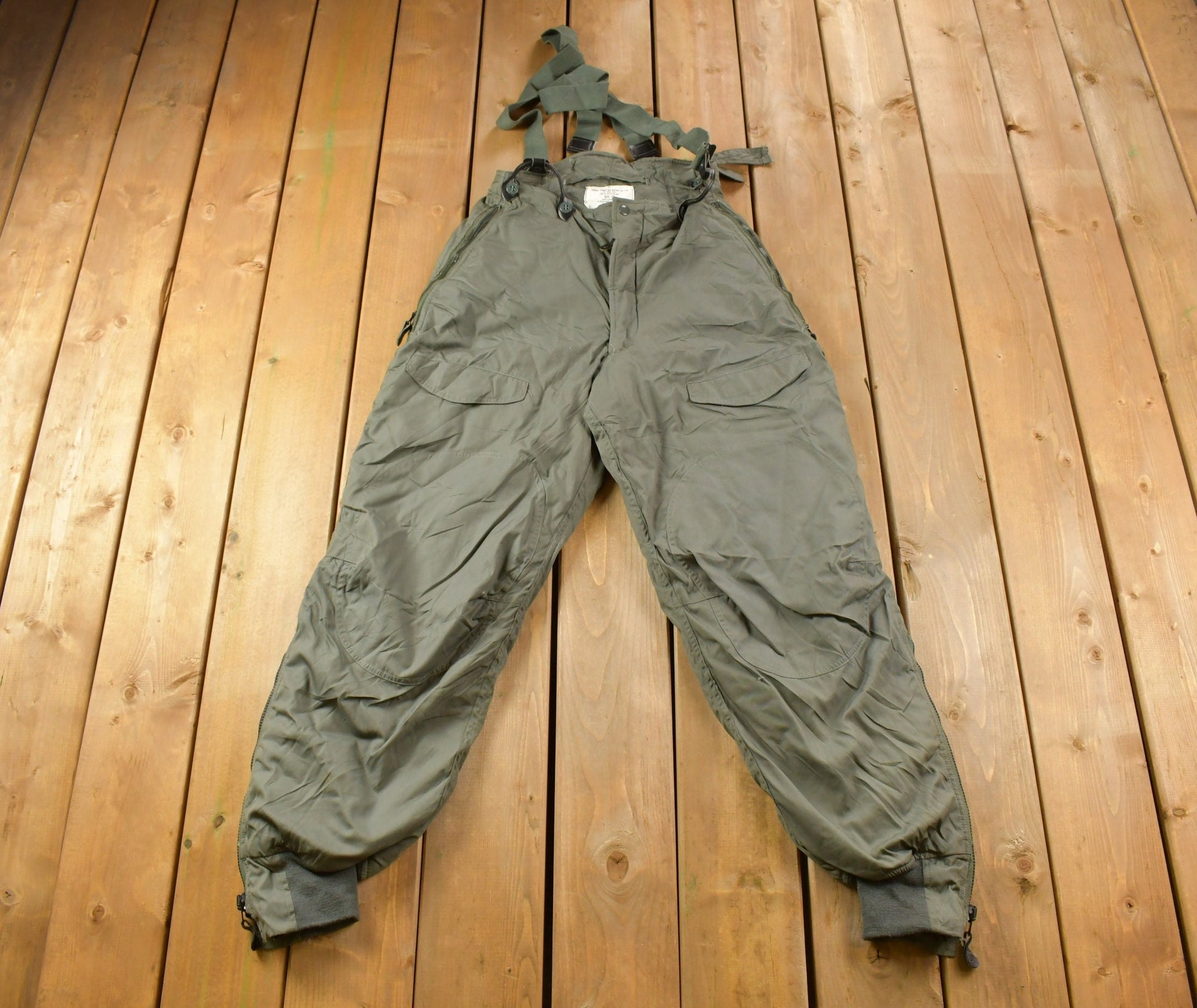 Vintage 1982 F Type F-18 Extreme Cold Weather Military Pants Size 28