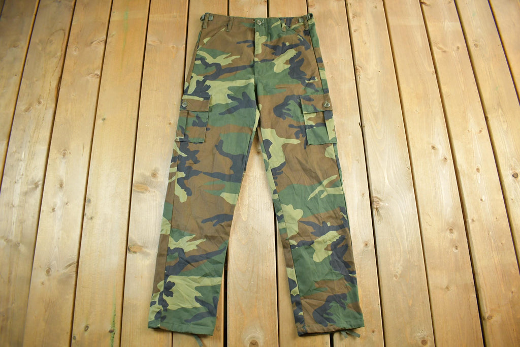 Vintage 2000s Army Woodland Camouflage Cargo Pants Women's 30 x 29