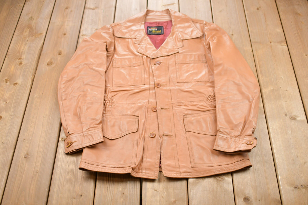 Vintage 1980s Bristol Leather Jacket