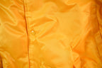 Vintage 2000s Hardwood Classics Atlanta Hawks NBA Basketball Embroidered Snap Button Satin Bomber Jacket Mens 3XL