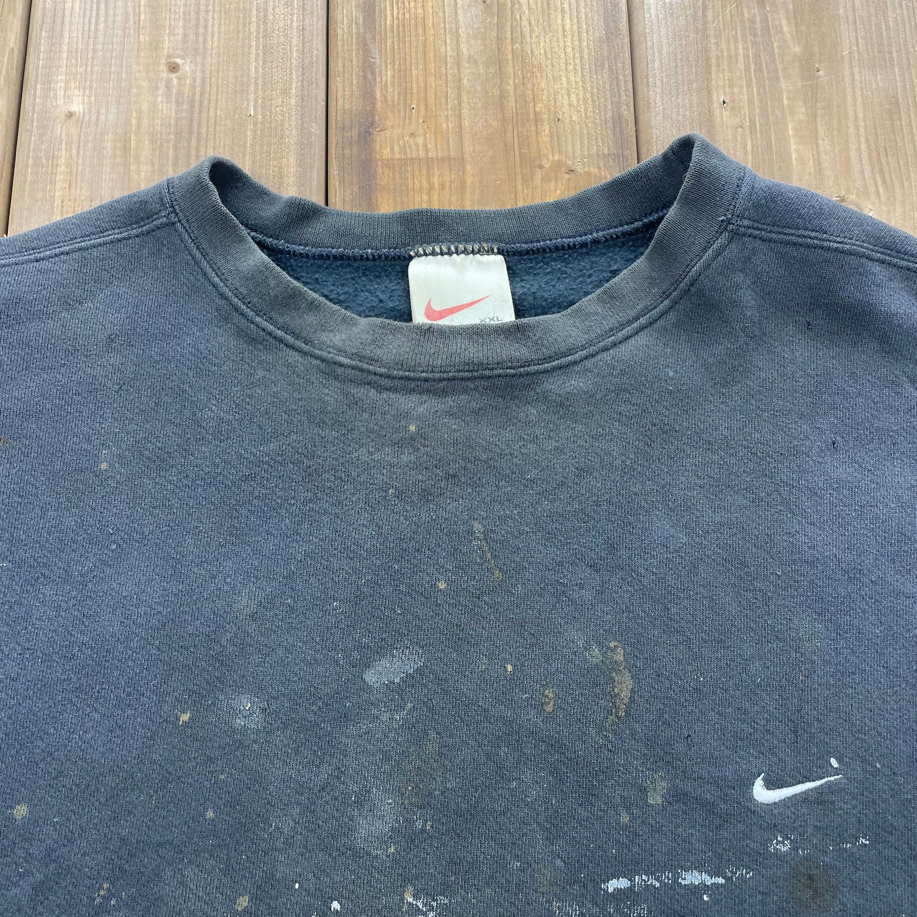 Vintage 1990s Nike Embroidered Mini Swoosh Crewneck