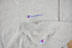 Vintage 1990s Champion Small Logo Embroidered Crewneck Sweatshirt Size M