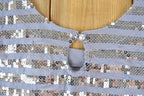 Vintage Y2K Vigoss Sequin Mini Dress / Y2k Vintage Bedazzled Tops / Retro Womenswear / Mod Fashion