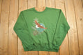 Vintage 1990s Flying Bald Eagle Crewneck Sweatshirt