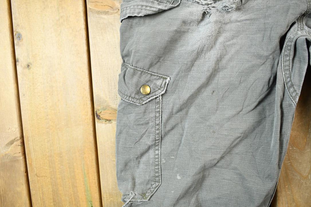 Vintage 2000s Distressed Double Knee Carhartt Work Pants Size 32 x 28
