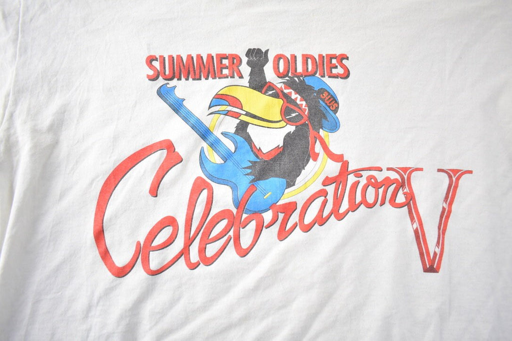 Vintage 1992 Summer Oldies Three Rivers Stadium Celebrations Travel T Shirt Made In USA Size XL