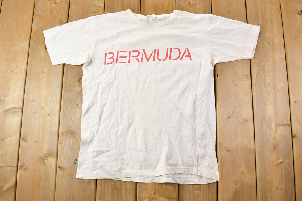 Vintage 1990s Bermuda Souvenir T-Shirt