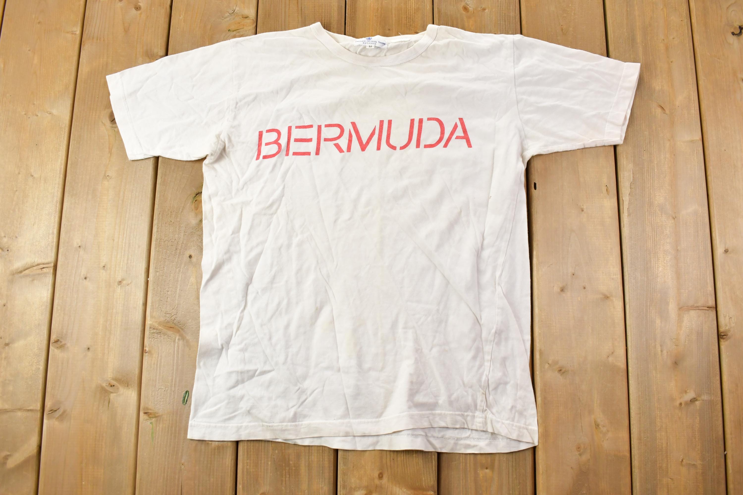 Vintage 1990s Bermuda Souvenir T-Shirt