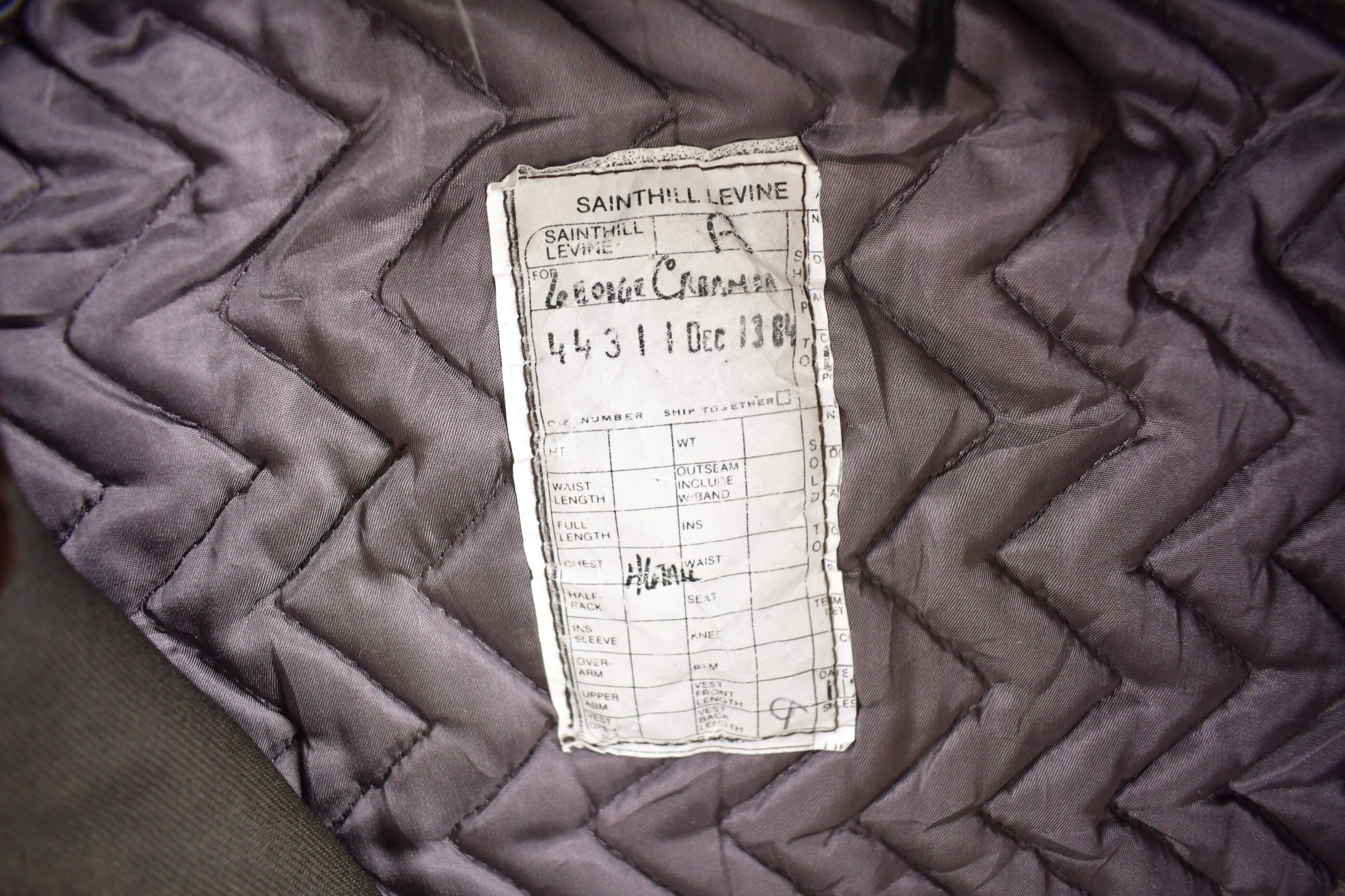 Vintage 1984 Tuff n Neat Heavyweight Jacket