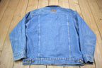 Vintage 1990s Marlboro Country Store Denim Jean Jacket