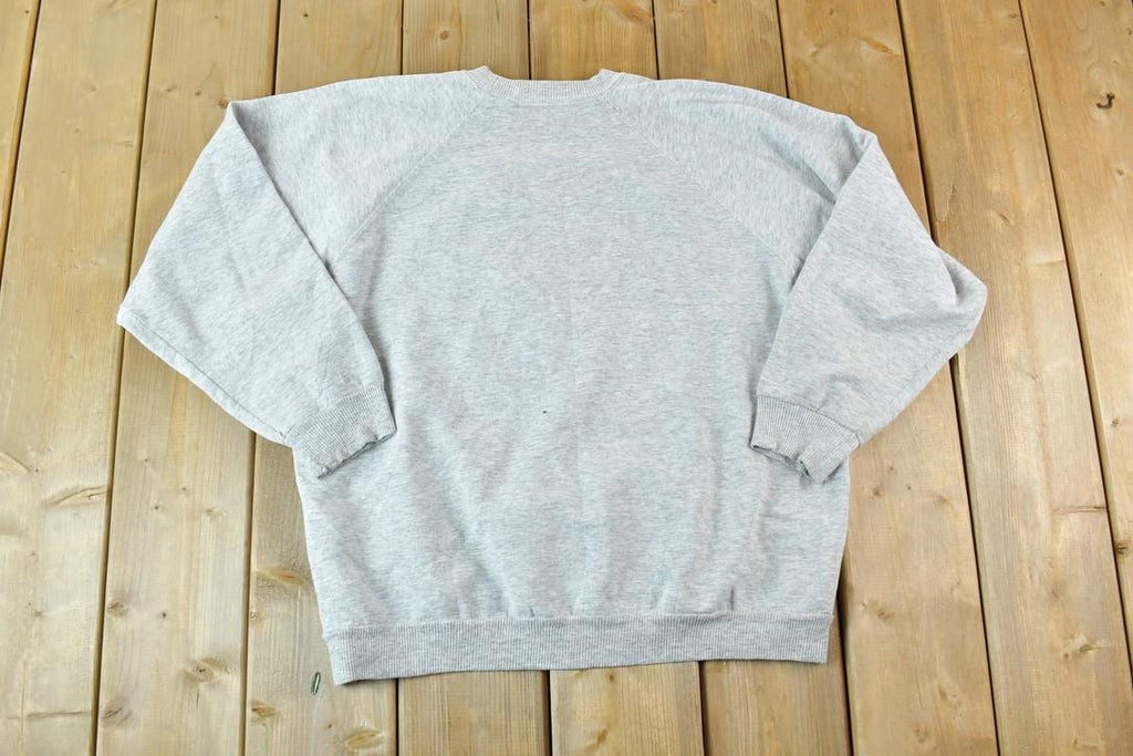 Vintage 1990s Algonquin Canoe Store Souvenir Loon Crewneck Sweatshirt