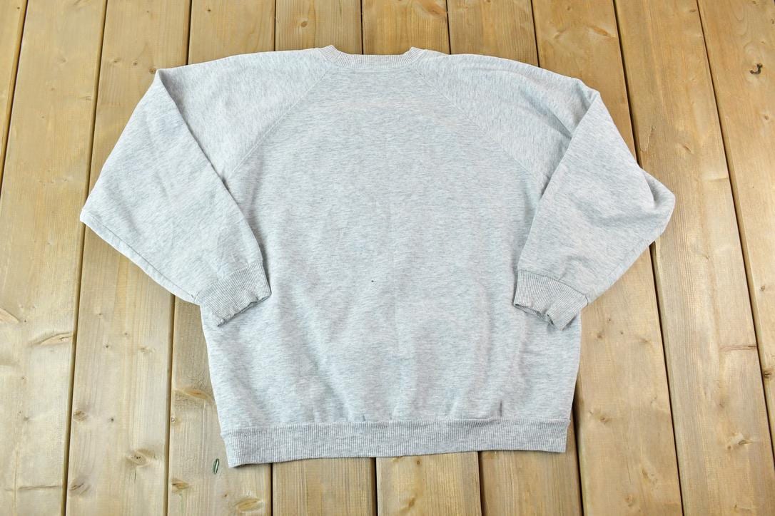 Vintage 1990s Algonquin Canoe Store Souvenir Loon Crewneck Sweatshirt