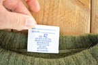 Vintage 1980s DSCP Wool Knit Army Sweater Mens S