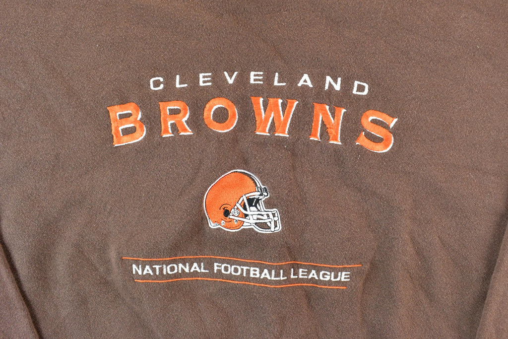 Vintage 1990s Cleveland Browns NFL Crewneck Sweatshirt Mens L