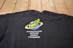 Vintage 1998 Marvin The Martian Looney Tunes Cartoon Graphic T-Shirt Made In USA