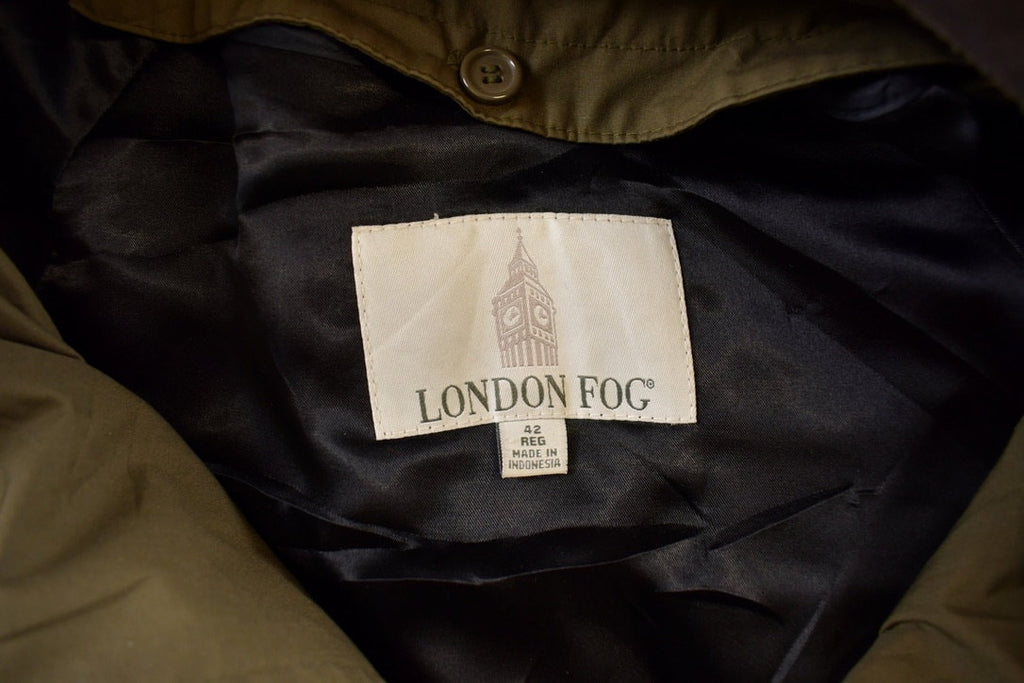 Vintage 1990s London Fog Full Length Jacket Lined