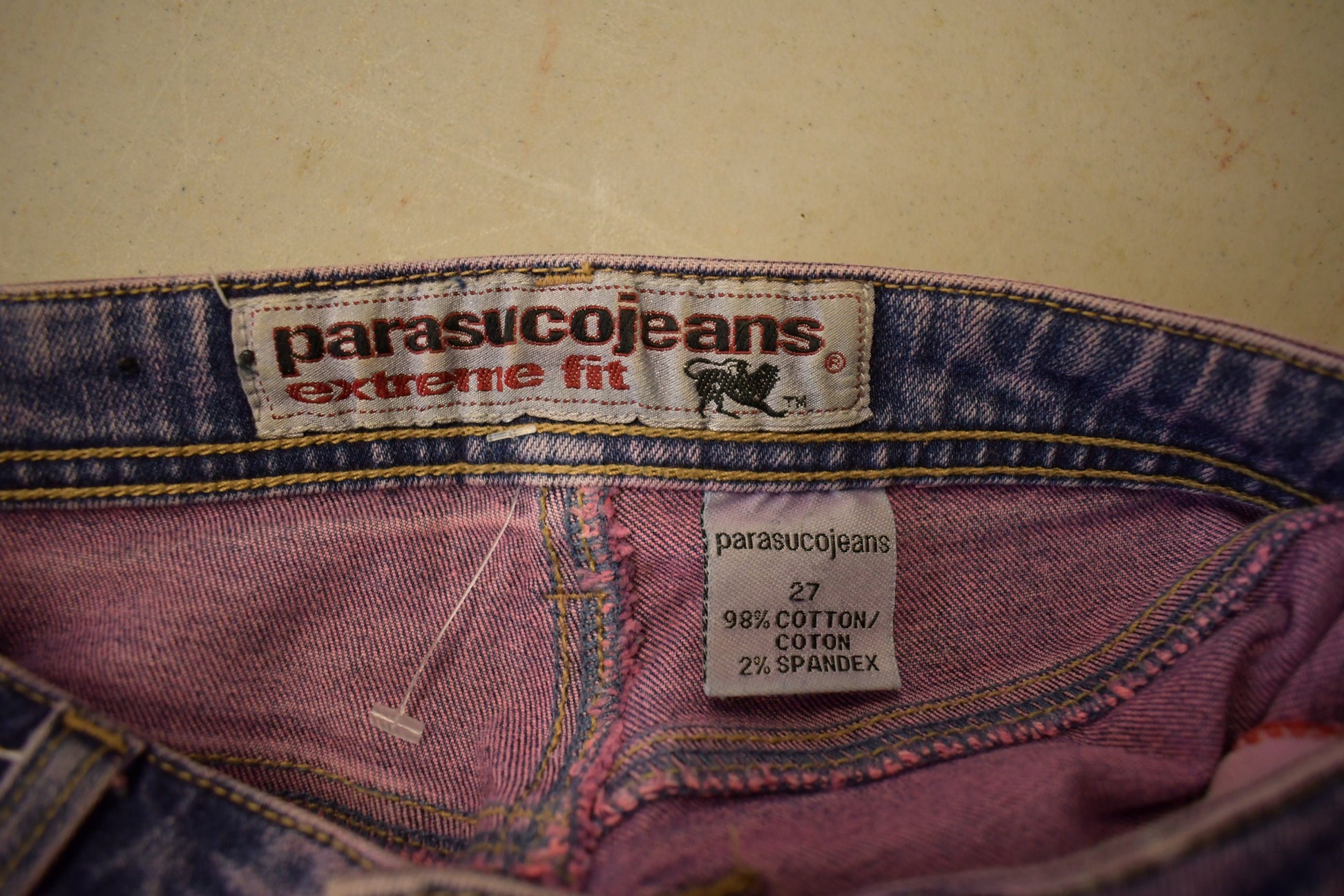 Vintage Y2K Parasuco Denim Jeans Size 28 x 31