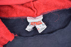 Vintage 1980s Chicago Bulls NBA Hoodie Made In USA Nutmeg