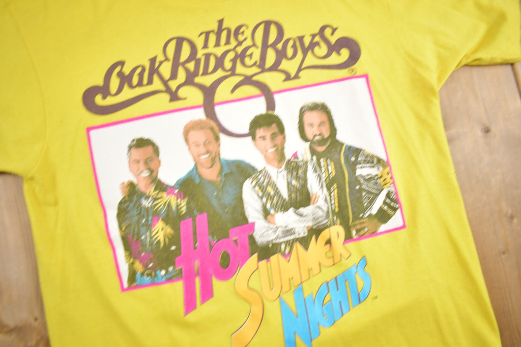 Vintage 1980s The Oak Ridge Boys Hot Summer Nights Graphic T Shirt