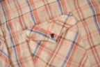 Vintage 1990s Wrangler Cowboy Cut X Long Tails Western Style Pearl Snap Button Up Plaid Shirt Made In USA