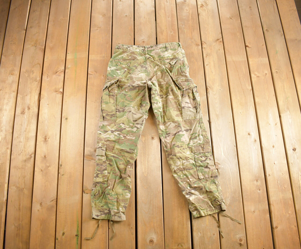 Vintage 1990s Army Duck Hunter Camouflage Cargo Pants Size 29 x 31