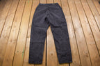 Vintage 1990's Lee Black Jeans 30 x 30