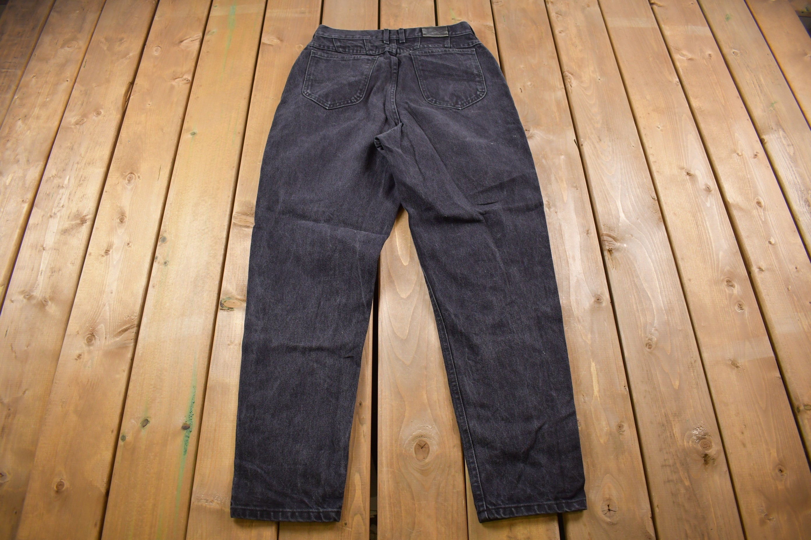 Vintage 1990's Lee Black Jeans 30 x 30