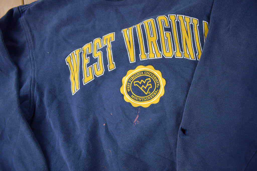 Vintage 1990s West Virginia University Mountaineers Collegiate Crewneck